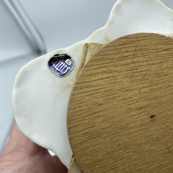 Vintage Pair Of SCHMID BROTHERS Music Box Angels Harp & Horn 7” - Picture 13 of 14